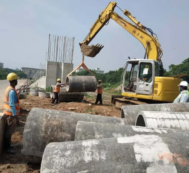 Reinforced Cement Concrete (RCC) Pipeline