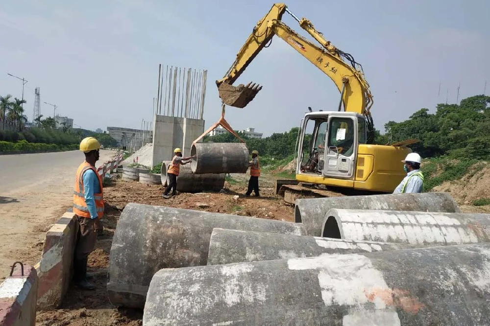 Reinforced Cement Concrete (RCC) Pipeline